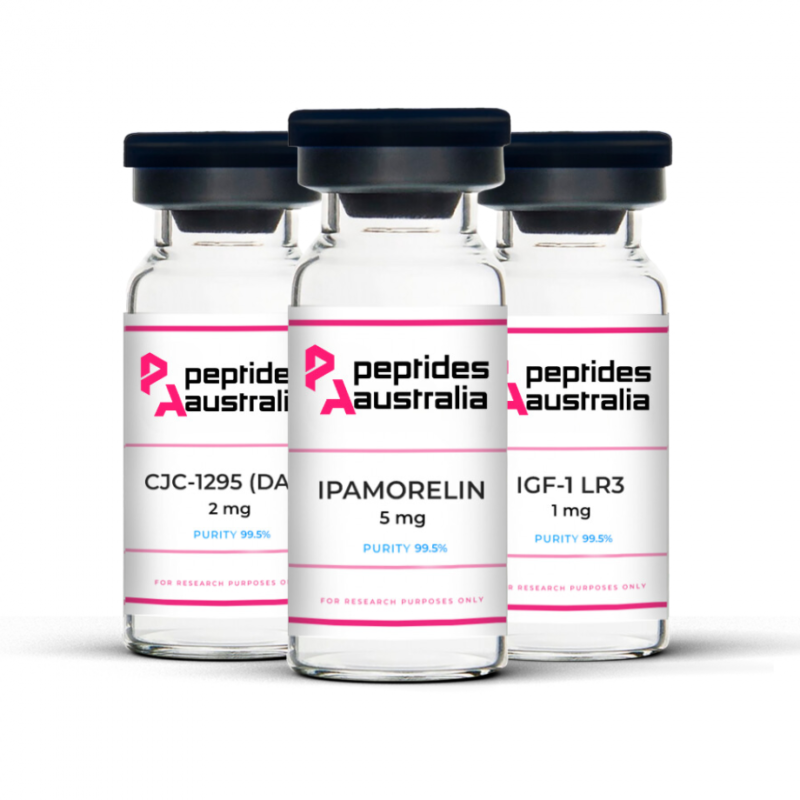 IPAMORELIN + CJC-1295 (DAC) + IGF-1 LR3 Peptide Stack